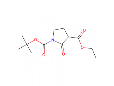 N-Boc-2-羰基吡咯烷-3-羧酸乙酯，188528-95-2，95%