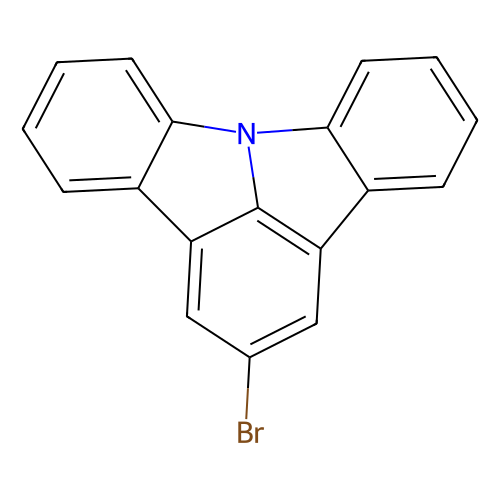 2-溴吲哚并[3,2,1-<em>jk</em>]咔唑，1174032-81-5，98.0%