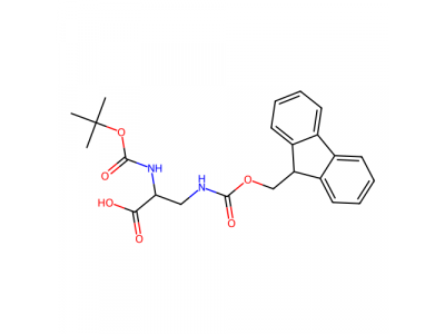 Boc-3-(Fmoc-氨基)-L-丙氨酸,Boc-Dap(Fmoc)-OH，122235-70-5，≥98.0% (HPLC)