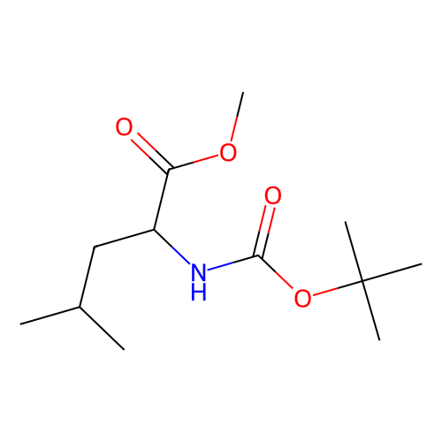 N-(<em>叔</em><em>丁</em>氧基羰基)-L-亮氨酸甲酯，63096-<em>02</em>-6，95%