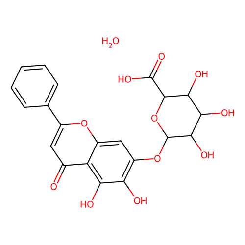 <em>黄芩</em>苷 水合物，206752-33-2，98%