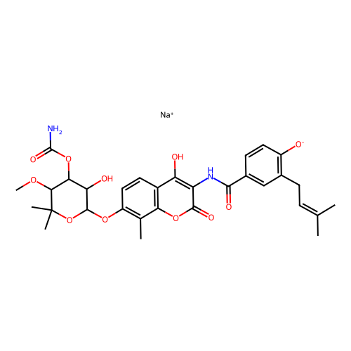 新生霉素（钠盐），1476-53-5，≥95