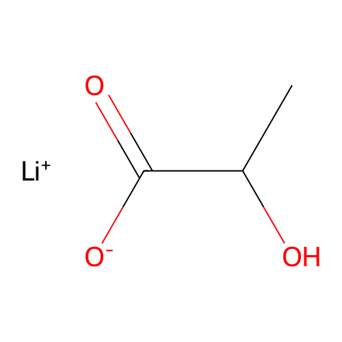 L-<em>乳酸</em>锂，27848-80-<em>2</em>，≥96.0%(T) 