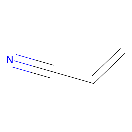 丙烯腈，<em>107-13-1</em>，≥<em>99</em>%，含有35-45 ppm的单甲醚对苯二酚作为抑制剂