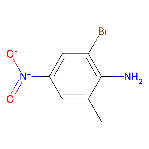 <em>2</em>-溴-6-<em>甲基</em>-<em>4</em>-<em>硝基苯胺</em>，102170-56-9，97%