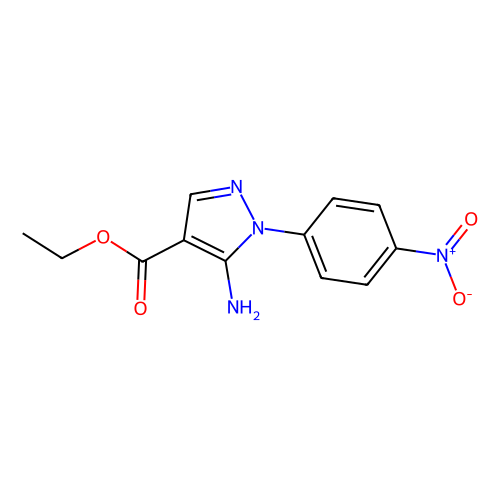 5-氨基-1-(<em>4</em>-<em>硝基</em>苯基)-1h-<em>吡唑</em>-<em>4</em>-羧酸乙酯，16459-35-1，95%
