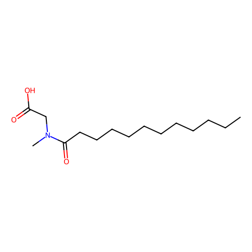 N-<em>月桂</em>酰肌氨酸，97-78-9，95%
