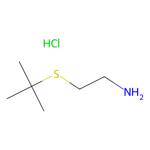 2-(叔丁基硫基)<em>乙胺</em><em>盐酸</em>盐，60116-77-0，98%