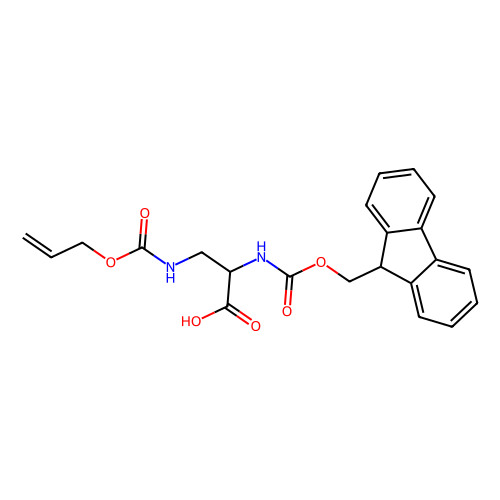(S)-3-烯丙氧羰基氨基-2-(Fmoc-氨基)丙酸，188970-92-5，95
