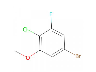5-溴-2-氯-1-氟-3-甲氧基苯，1261216-28-7，97%