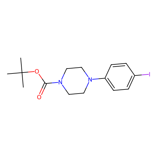 <em>4</em>-(<em>4</em>-碘苯基)四氢-1(<em>2H</em>)-吡嗪羧酸叔丁酯，151978-66-4，95%