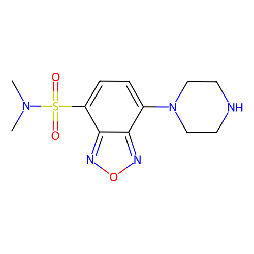 DBD-PZ [=<em>4</em>-(<em>N</em>,<em>N</em>-二甲氨基磺酰基)-<em>7</em>-哌嗪-<em>2</em>,1,3-苯并恶二唑][用于高效液相色谱标记]，139332-64-<em>2</em>，>98.0%(HPLC)
