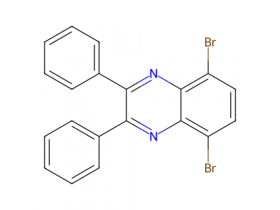 5,8-二溴-2,3-二苯基喹喔啉，94544-77-1，98%