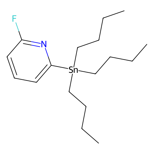 6-氟-2-(<em>三</em><em>丁基</em><em>锡</em>)吡啶，1025744-38-0，97%