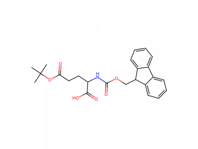 N-芴甲氧羰基-D-谷氨酸 gamma-叔丁酯，104091-08-9，98%