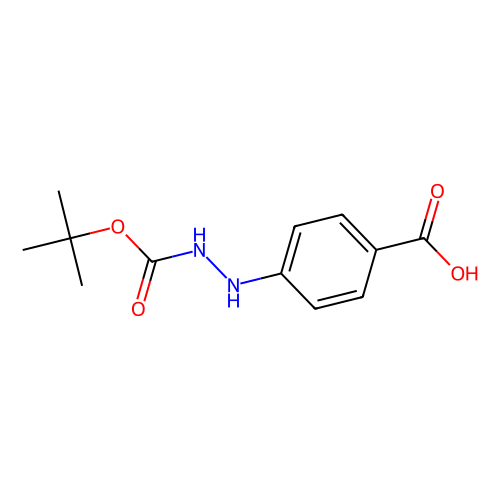 <em>4</em>-(2-N-叔丁氧羰基肼基)苯甲酸，96736-00-4，96%