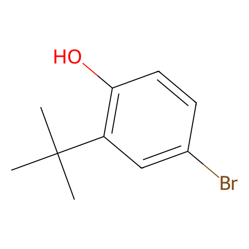 <em>4</em>-溴-2-叔丁基苯酚，10323-39-<em>4</em>，>95.0%(GC)