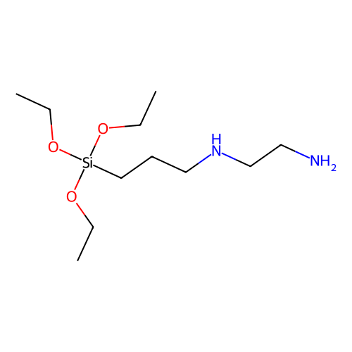3-(2-氨基<em>乙胺</em>基)丙基<em>三</em>乙氧基硅烷，5089-72-5，96%