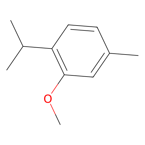 <em>2</em>-异丙基-5-甲基茴香醚，1076-56-8，>96.0%(GC)