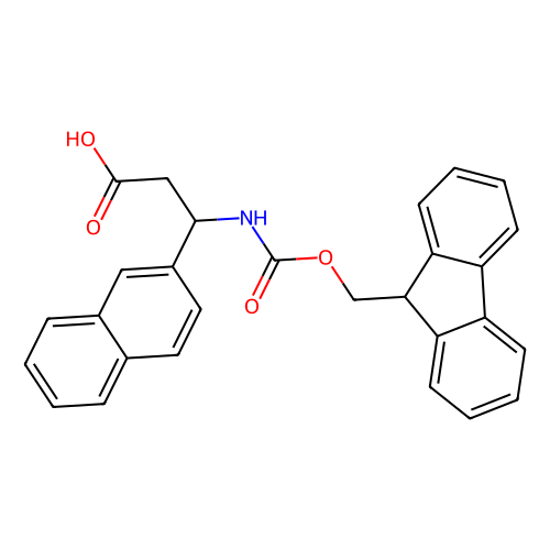 Fmoc-(<em>R</em>,S)-3-氨基-3-(2-<em>萘</em><em>基</em>)丙酸，269078-81-1，≥97%