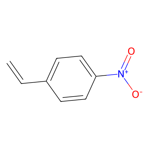 4-<em>硝基苯乙烯</em> (含稳定剂TBC)，100-13-0，98%