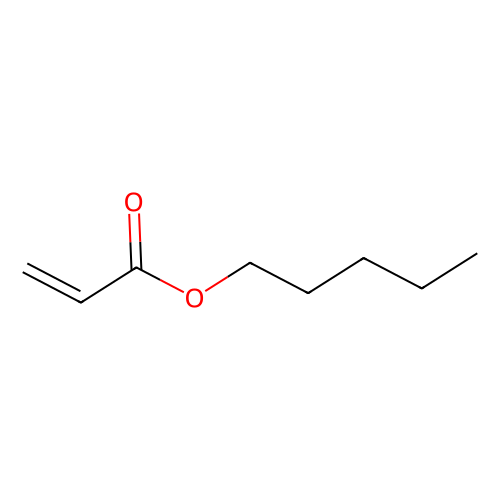 丙烯酸戊酯 (含稳定剂<em>对苯二酚</em>)，2998-23-4，98%