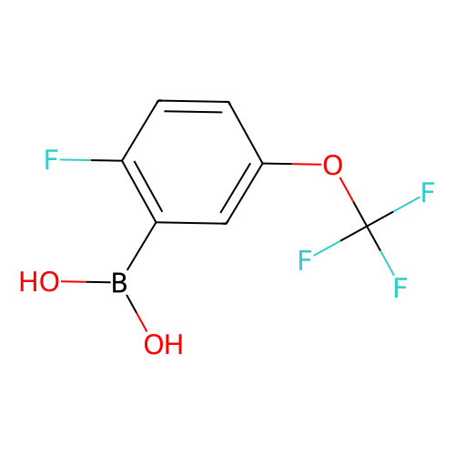 2-氟-5-(<em>三</em>氟甲氧基)<em>苯</em>硼酸（含不等量<em>酸酐</em>），881402-22-8，95%