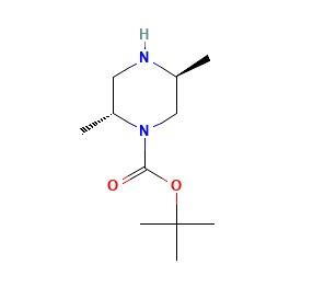 (<em>2</em>R,<em>5S</em>)-<em>2</em>,5-<em>二甲基</em>哌嗪-<em>1</em>-甲酸叔丁酯，309915-46-6，98%