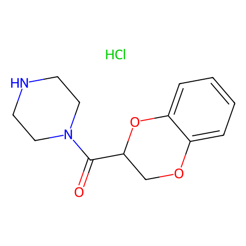 2-(1-哌嗪羰基)-1,4-苯并二恶烷盐酸盐，70918-<em>74-0</em>，>98.0%(HPLC)