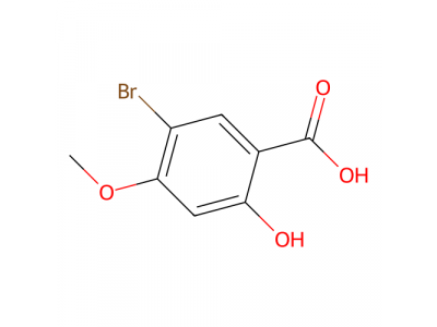 5-溴-2-羟基-4-甲氧基苯甲酸，98437-41-3，97%