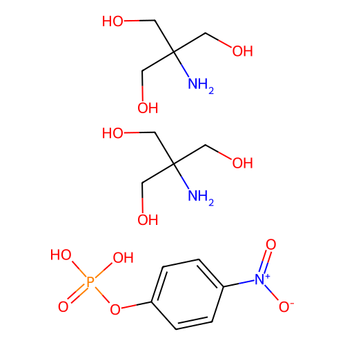 4-硝基苯基磷酸双[三羟甲基甲胺]盐水合物[磷酸酶用培养基]，68189-42-4，>90.0%(T