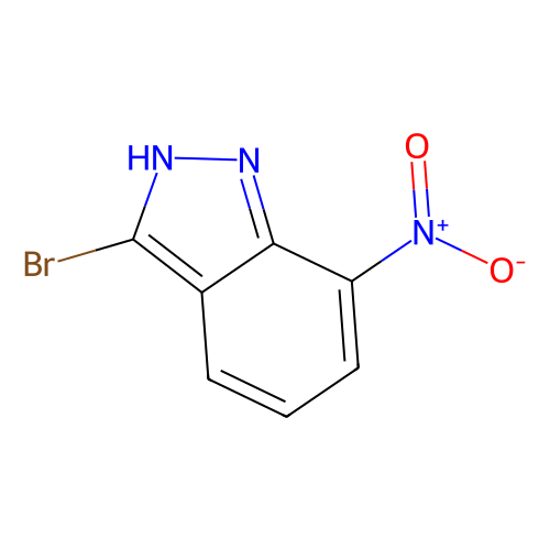 3-溴-<em>7</em>-硝基吲唑，74209-<em>34-0，95</em>%