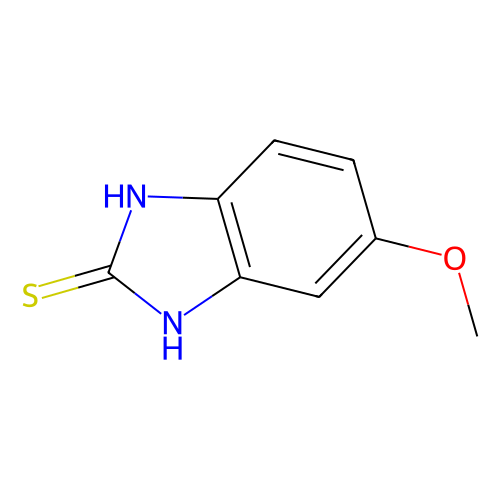 5-甲氧基-2-<em>巯基</em>苯并咪唑，37052-<em>78</em>-1，98%