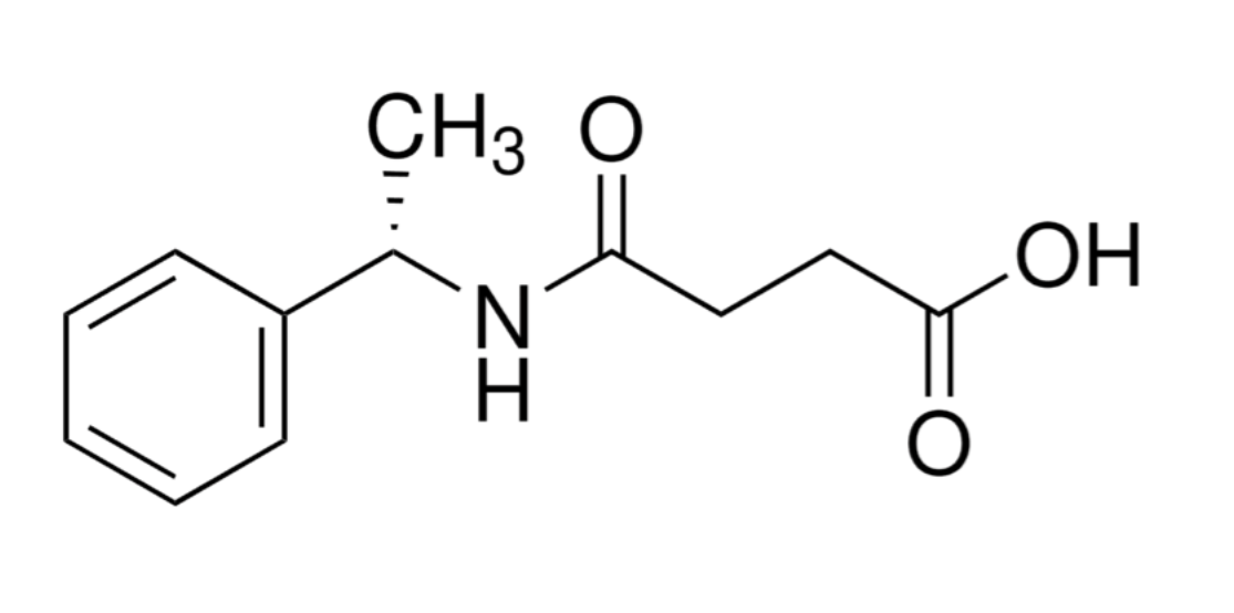 (S)-(-)-N-(<em>1</em>-苯基<em>乙基</em>)琥珀酸，21752-<em>34</em>-1，98%