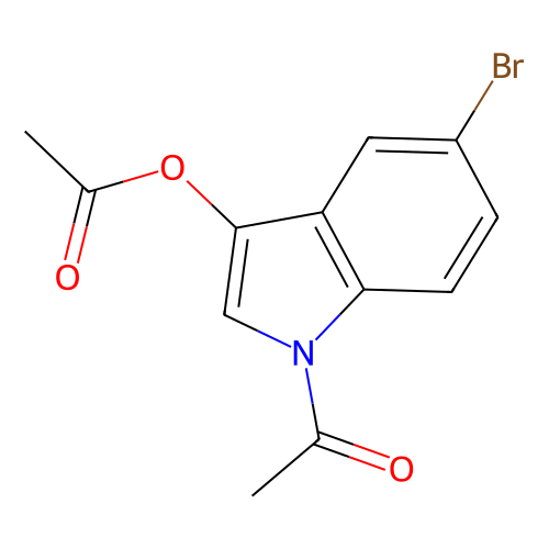 N-乙酰基<em>5</em>溴吲哚3乙酸酯，33588-54-4，≥97.0%