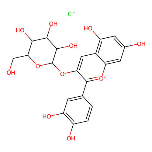 矢车菊素半<em>乳糖</em>苷，27661-36-5，≥97% (HPLC)