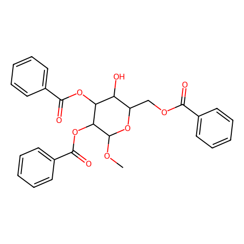 甲基2,3,6-三-O-苯甲酰-α-<em>D</em>-吡喃半乳糖苷，3601-36-3，≥98.0%