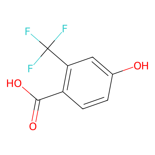 <em>4</em>-羟基-<em>2</em>-三氟甲基苯甲酸，320-32-1，98%