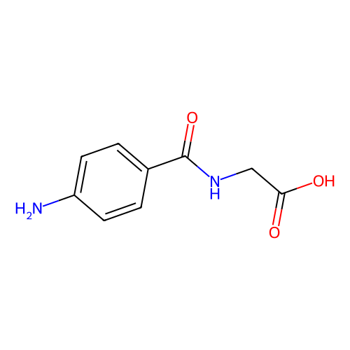 <em>4</em>-氨基马尿酸，61-78-9，10mM in DMSO
