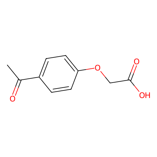(4-乙酰苯氧基)乙酸，1878-81-5，>98.0%(GC)(T