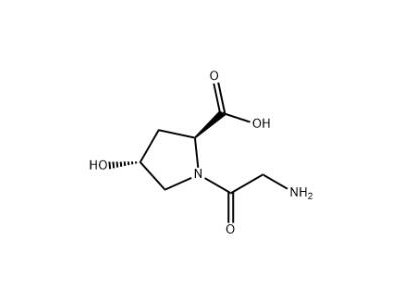 (2S,4R)-1-(2-氨基乙酰基)-4-羟基吡咯烷-2-羧酸，24587-32-4，97%