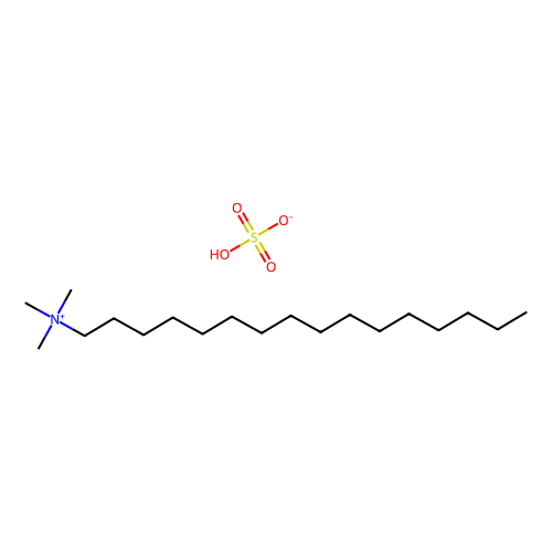 <em>十六</em><em>烷基</em><em>三甲基</em>硫酸氢铵，68214-07-3，98%