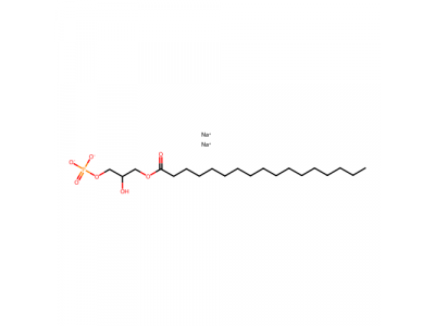 1-十七烷酰基-2-羟基-sn-甘油-3-磷酸酯(钠盐)，799268-66-9，>99%