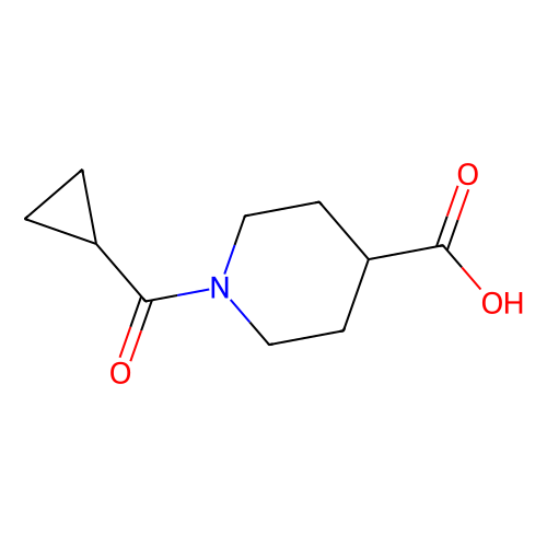 1-(Cyclopropylcarbonyl)-<em>4</em>-piperidinecarboxylic <em>acid</em>，876866-50-1，98%