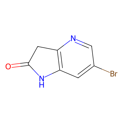 6-溴-<em>1H</em>,<em>2H</em>,3<em>H</em>-吡咯并[3,2-b]吡啶-2-酮，1190319-62-0，97%