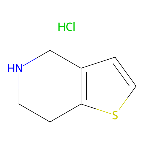 <em>4,5,6</em>,7-四氢噻吩并[<em>3,2-c</em>]吡啶盐酸盐，28783-41-<em>7</em>，≥98.0%(HPLC)