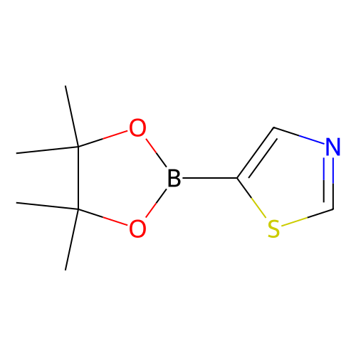 噻唑-5-<em>硼酸</em><em>频</em><em>哪</em><em>醇</em><em>酯</em>，1086111-09-2，97%