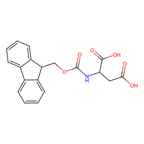 N-[(9H-芴-基甲氧基)羰基]-D-<em>天冬氨酸</em>，136083-57-3，≥98.0%(HPLC)