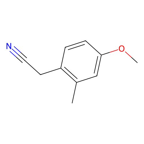 4-甲氧基-2-甲基苯乙腈，262298-02-2，98