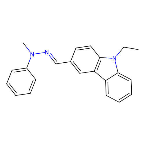 9-乙基咔唑-3-<em>甲醛</em> N-甲基-N-苯<em>腙</em>，75232-44-9，98%